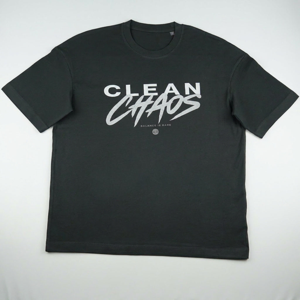 Oversized T-Shirt — Black